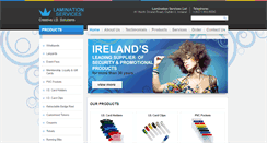 Desktop Screenshot of laminationservices.ie